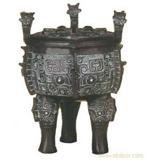 青铜器牛头鼎金属工艺品的艺术与文化价值